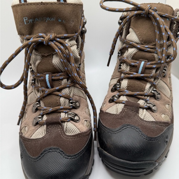 BearPaw Brown and Cream Outdoor Boots - Picture 1 of 6